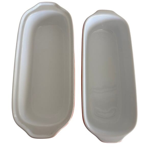 Artisan Bread Baker Hells Kitchen Gordon Ramsey 2.3 Quart  Red Orange Stoneware - Picture 2 of 4